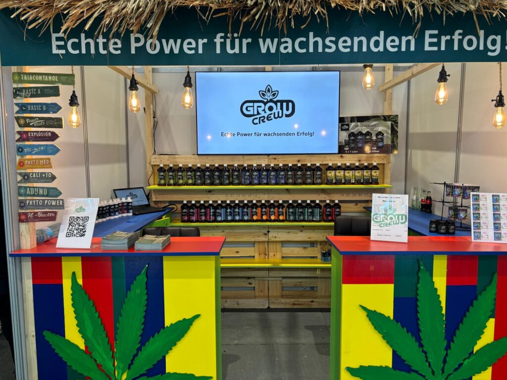 GrowCrew auf der Messe Mary Jane in Berlin